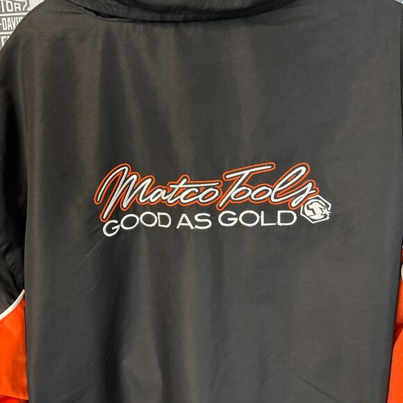 Matco Tools Mens Softshell Jacket Fleece Lined XXL 2XL Black Orange Good As Gold - Picture 2 of 9